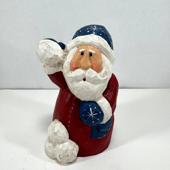 Eddie Walker Santa Claus Figurine Midwest of Cannon Falls Christmas Decor - Picture 1 of 6